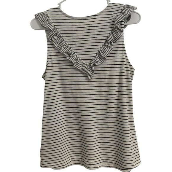 Maeve Anthropologie Women’s Sz SMALL Kalama Striped Tank Top - Picture 4 of 8